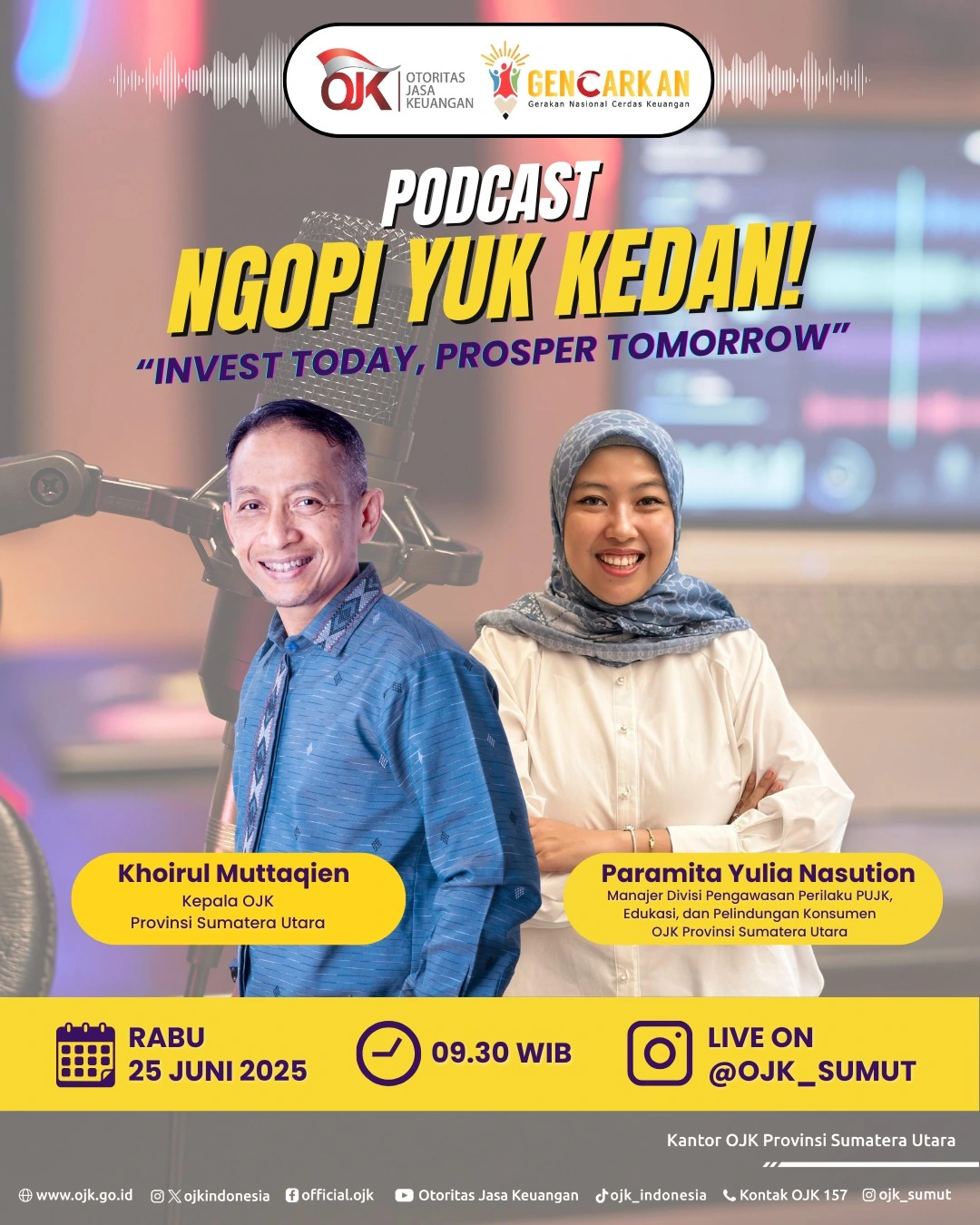 PODCAST: Ngopi Yuk Kedan! "Invest Today, prosper Tomorrow"